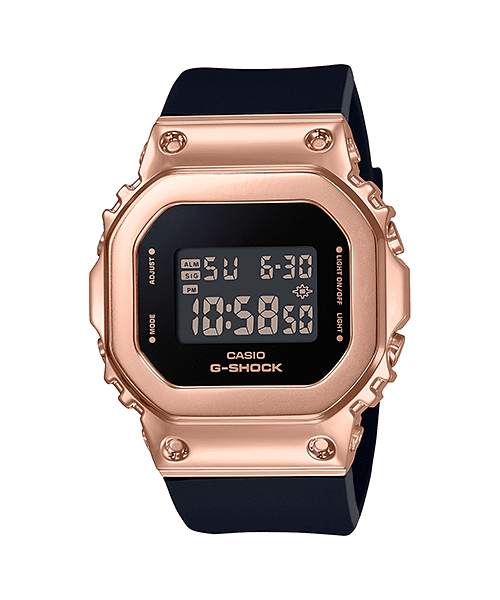 Rose-gold Casio G-Shock watch featured in the original Radiology Vine article